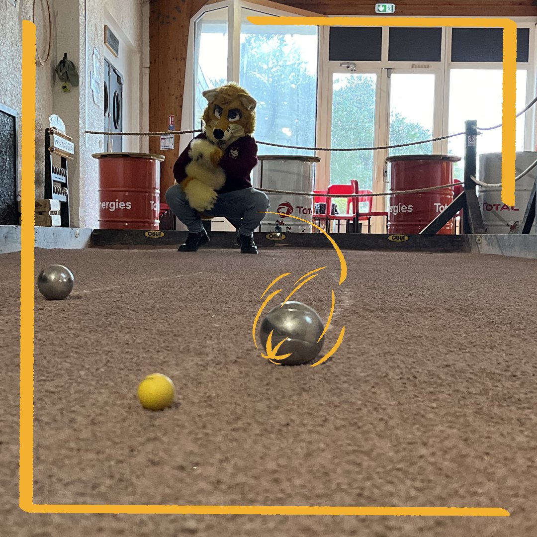 #fursuitfriday légèrement en retard !  

Prenez une pause pour une petite partie entre amis ! En intérieur ou extérieur ! Ambiance détente, rires et compétition amicale au rendez-vous !  

Pssst moins d’un mois avant la fermeture des inscriptions !  normandifurs.fr