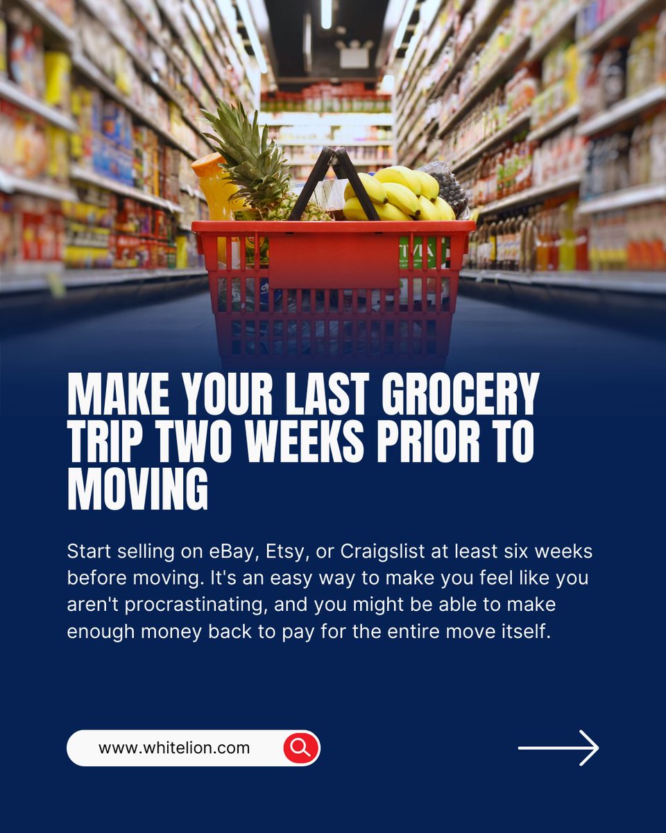 WhiteLionMandS's tweet image. From surprising packing hacks to game-changing organization tricks, we’re sharing expert tips you won’t find in your average moving checklist!

📦 Don’t miss Part 2—follow @whitelionmovingandstorage for more expert #moving advice! 🦁

#movinghousetips #florida #whitelionmoving