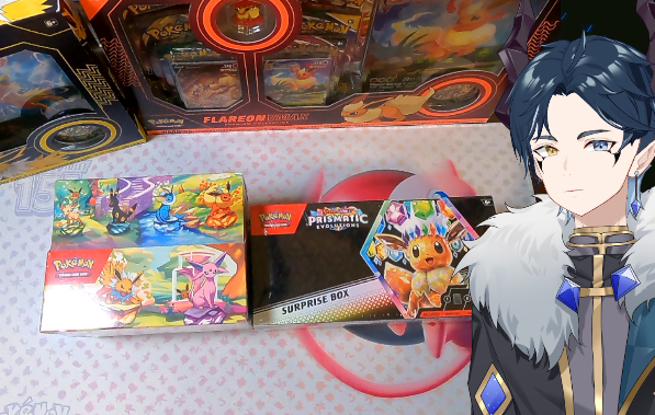 LobertVT's tweet photo. FINALLY able to get my hands on more pokemon cards!
Opening prismatic evolutions live!

https://t.co/Fz2fUWcRoV https://t.co/Kec8xQcxc5