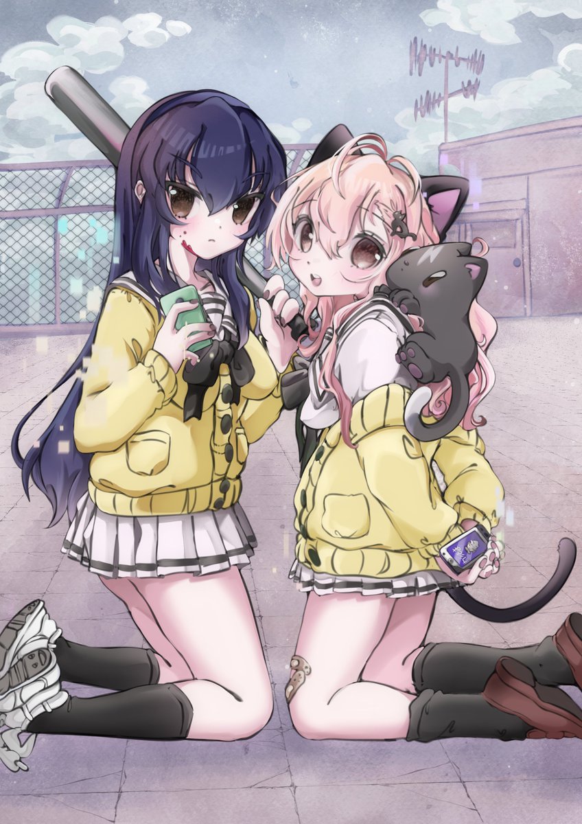 takodeoro's tweet image. Miyuki Sone and Aoi Mukou 🎀

#君と彼女と彼女の恋 #totono #Nitroplus #ニトロプラス