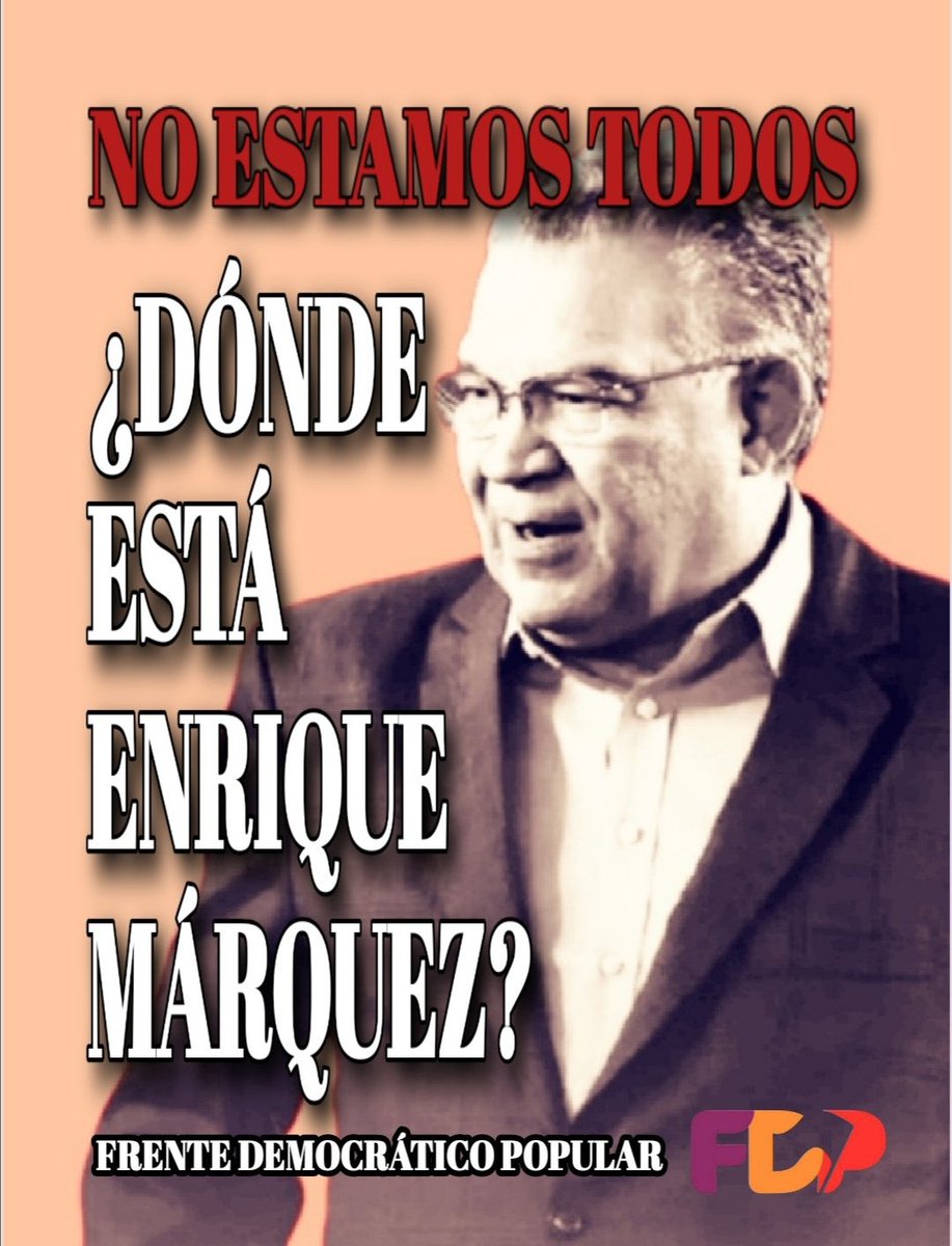 Enrique Márquez es un defensor del Estado constitucional de Derecho en Venezuela. 

En el Estado de derecho prevalece el gobierno de las leyes sobre el arbitrio de los hombres, al tiempo que se reconocen y garantizan las libertades de los ciudadanos. Por ello, es un patrimonio