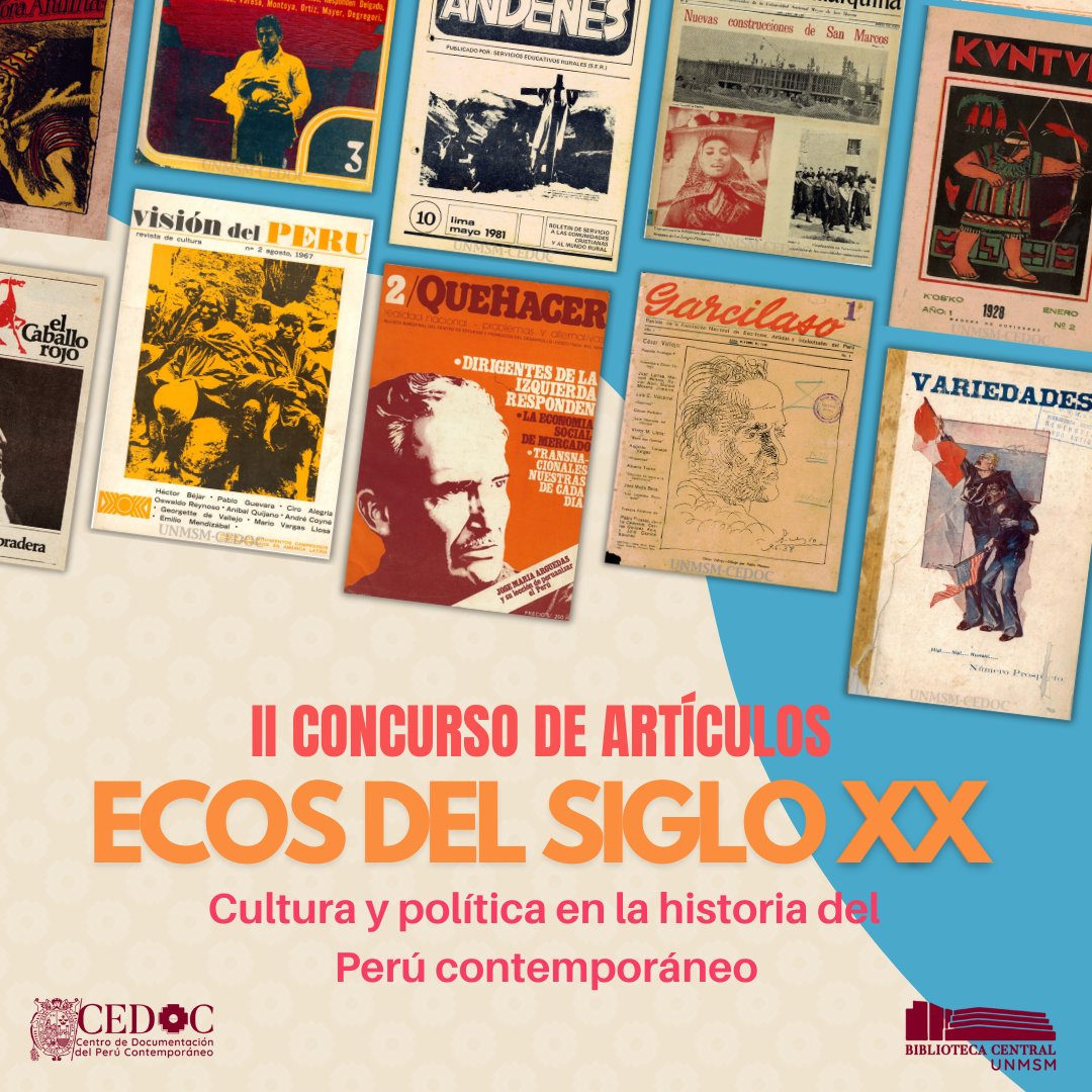 Centro de Documentación del Perú Contemporáneo tweet media