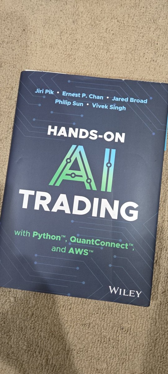 "Hands-on AI Trading" - an amazing new resource to further advance QuantConnect - the best algorithmic trading platform!