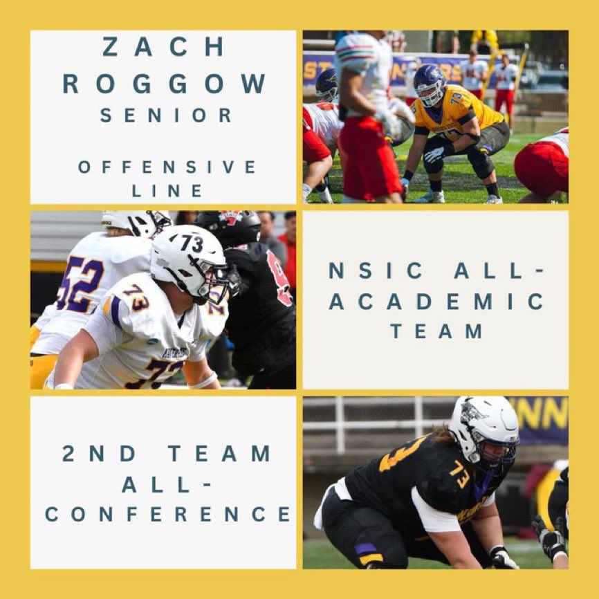 Maverick Football Scoop (@maverick_scoop) on Twitter photo NSIC All-Academic Team
NSIC 2nd Team All-Conference
Is none other than <a href="/ZRoggow/">Zachary Roggow</a>! Zach is a Senior from Brandon, South Dakota. 🤘🏽😈#MPET #RegionalChampions #HornsUp NSIC All-Academic Team
NSIC 2nd Team All-Conference
Is none other than <a href="/ZRoggow/">Zachary Roggow</a>! Zach is a Senior from Brandon, South Dakota. 🤘🏽😈#MPET #RegionalChampions #HornsUp