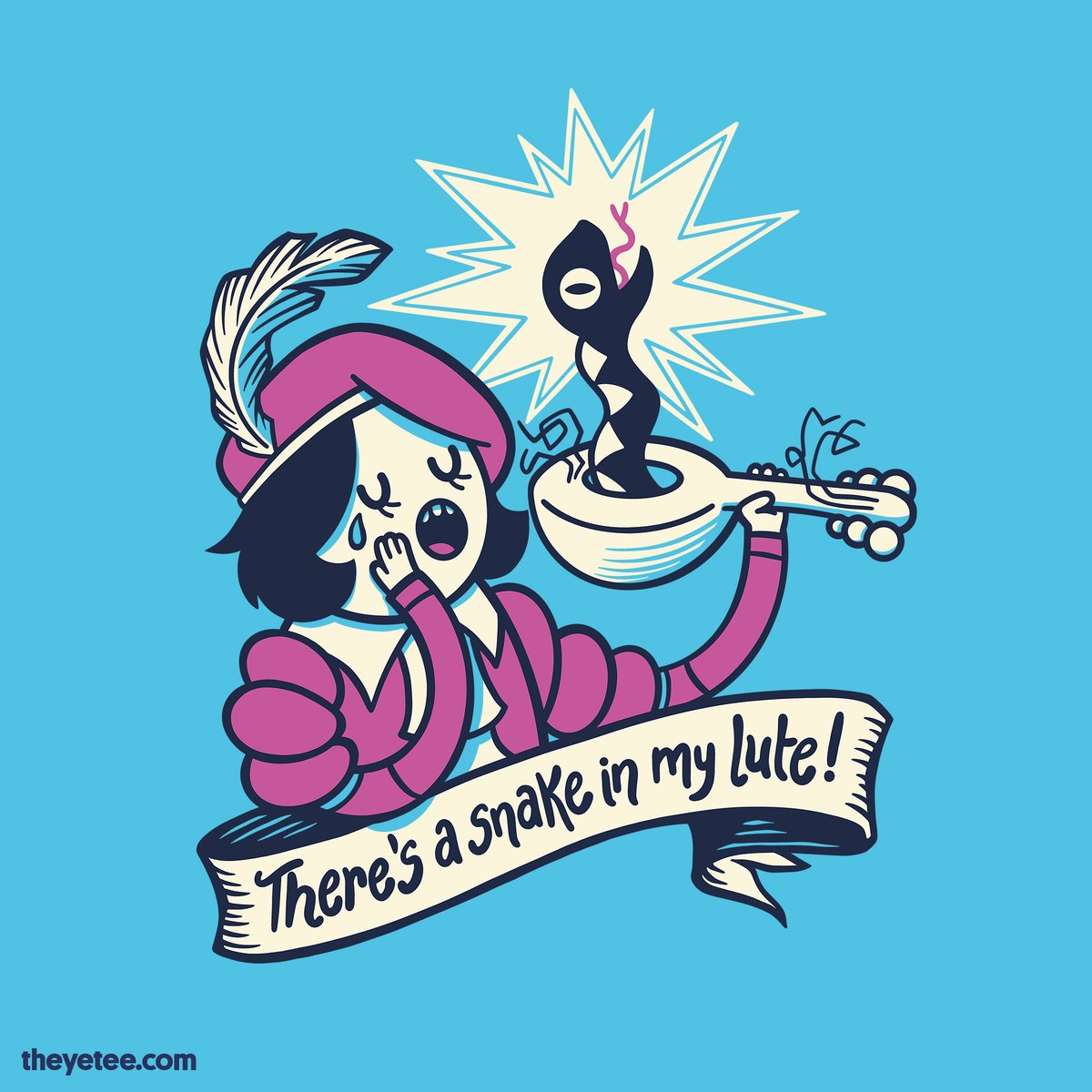 「Somebody's poisoned the caterwauling hol」|The Yetee 🌈のイラスト