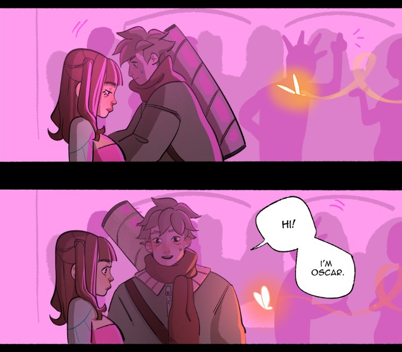 FIRST CHAPTER IS UP ON WEBTOON! LINKED IN BIO! 