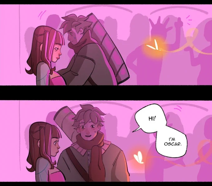 FIRST CHAPTER IS UP ON WEBTOON! LINKED IN BIO! 