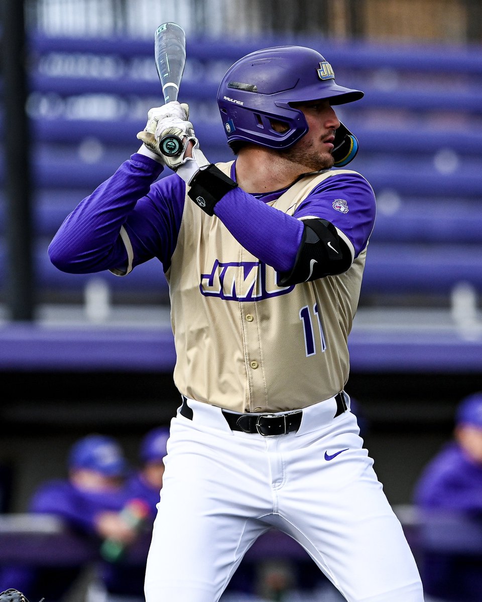 JMUBaseball's tweet photo. ☝️ week out.

#GoDukes https://t.co/Z1WbJcYAje