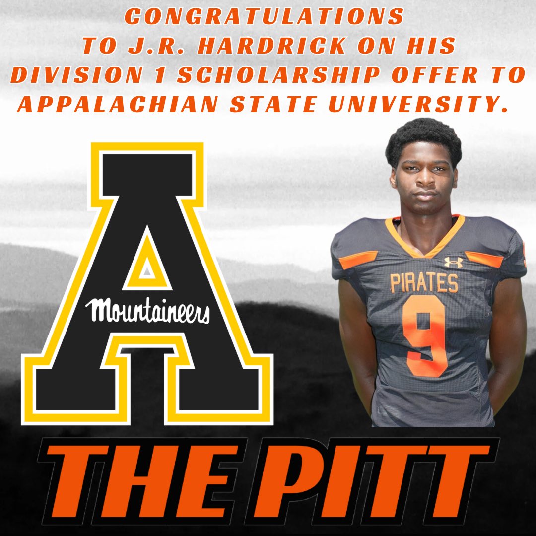 South Pittsburg FB (@sphspirates) on Twitter photo Class of 2026 J.R. Hardrick receives another Division 1 scholarship offer this afternoon from Appalachian State University. Congratulations J.R on your newest offer. #ThePitt <a href="/SPCoachStone/">Wes Stone</a> <a href="/spcoachpeek/">Shawn Peek</a> <a href="/QMccamey52/">Quinten McCamey</a> <a href="/Coach_Shak/">Anthony Shakir</a> <a href="/Dowell_Loggains/">Dowell Loggains</a> <a href="/AppState_FB/">App State Football</a> <a href="/JRHardrick2026/">JR Hardrick</a> Class of 2026 J.R. Hardrick receives another Division 1 scholarship offer this afternoon from Appalachian State University. Congratulations J.R on your newest offer. #ThePitt <a href="/SPCoachStone/">Wes Stone</a> <a href="/spcoachpeek/">Shawn Peek</a> <a href="/QMccamey52/">Quinten McCamey</a> <a href="/Coach_Shak/">Anthony Shakir</a> <a href="/Dowell_Loggains/">Dowell Loggains</a> <a href="/AppState_FB/">App State Football</a> <a href="/JRHardrick2026/">JR Hardrick</a>