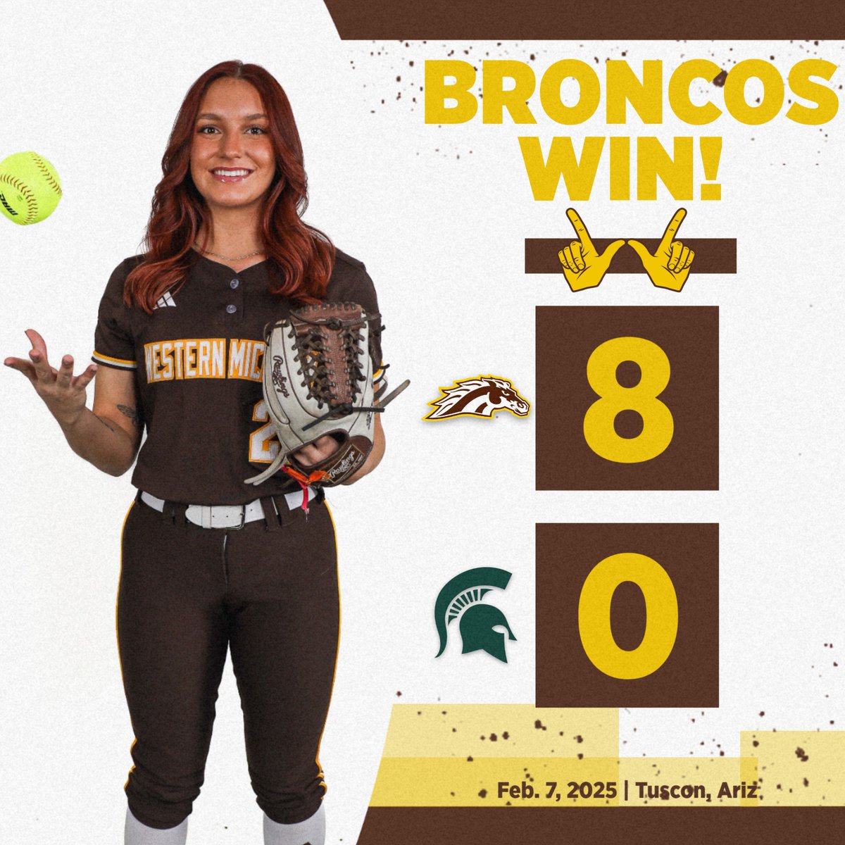 DUBS UP!!!!

The Broncos blank Michigan State, 8-0 to open the season!