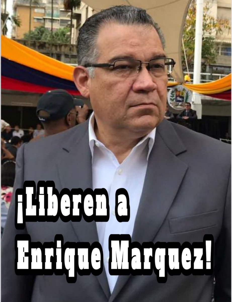 Defender la Constitución no es delito.
#LiberenAEnriqueMarquez