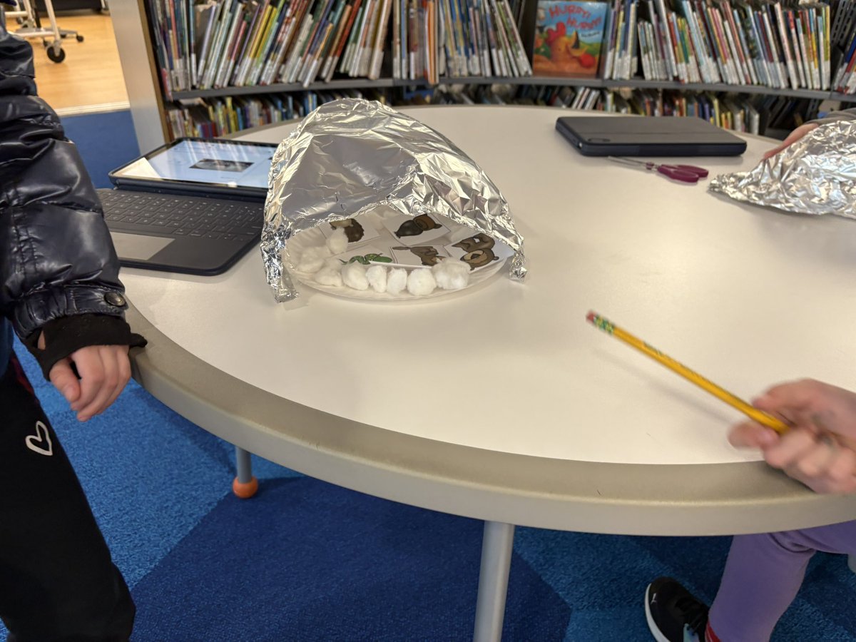 Kindergarten and their 4th grade buddies teamed up together to build an incredible hibernation station. They documented steps of the project on Seesaw capturing the creativity and teamwork involved. #WeAreChappaqua #WOSchool #seesaw #teamwork