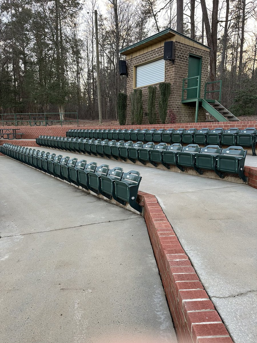Shout out to Blake Farrell with Farrell Pressure Washing LLC in Pittsboro for bring the baseball stadium back to life!  Here are some before and after photos of his work! #FarrellPressureWashing #NorthwoodBaseball