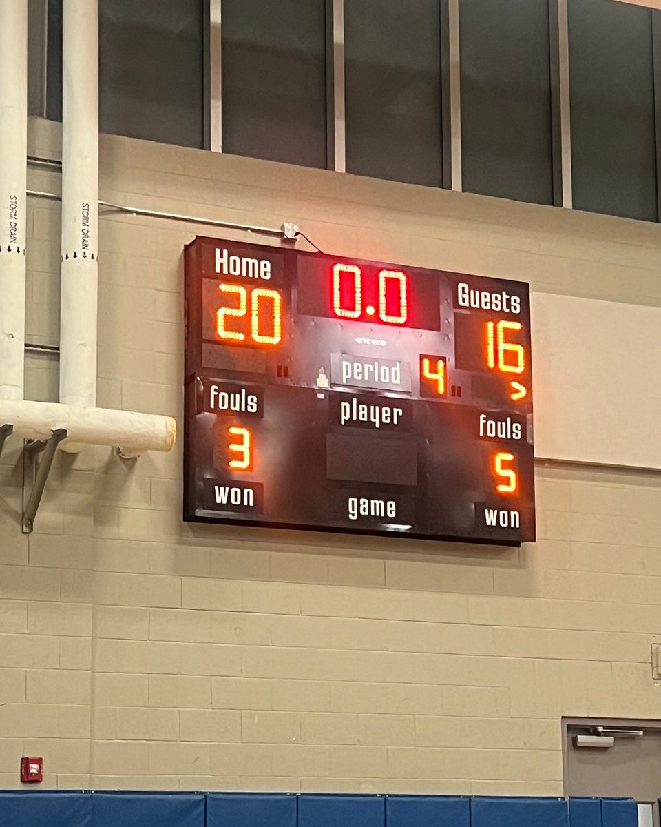 Congrats to senior China Harris and the girls basketball team beating LB Landry 20-16 on senior night!