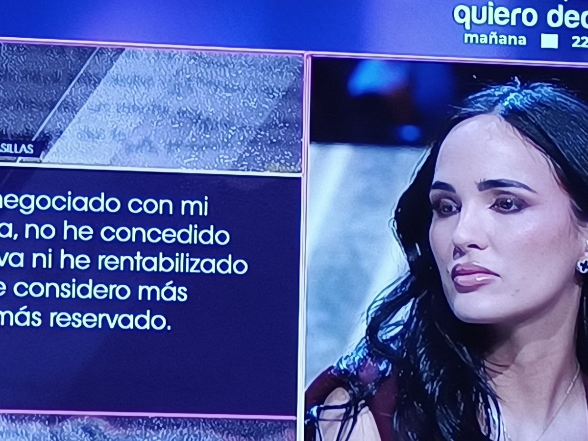 Claudia Bavel se siente abrumada por todo lo sucedido esta semana. Hay que tener cara dura
#DeViernes