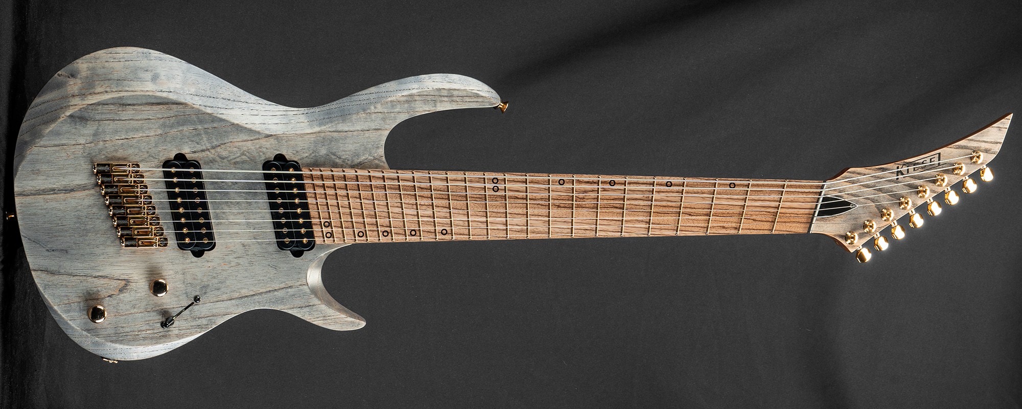 【美品】KIESEL キーセル 8弦ギター OM8 マルチスケール Kiesel OM8 Osiris Multiscale Walnut Top 8 String Electric