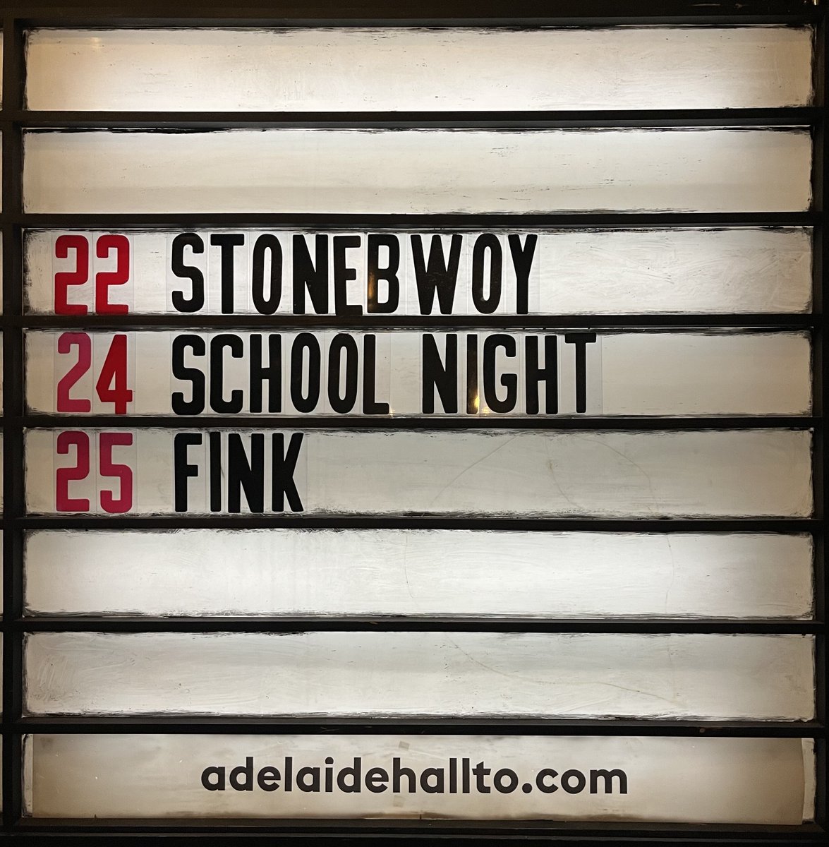 You + a show = the perfect pairing 💘 Swipe to see everything passing through our doors this month! Whether you’re coming solo or making it a date, we’ve got a night for you.

Head to adelaidehallto.com for tickets and a full list of shows!