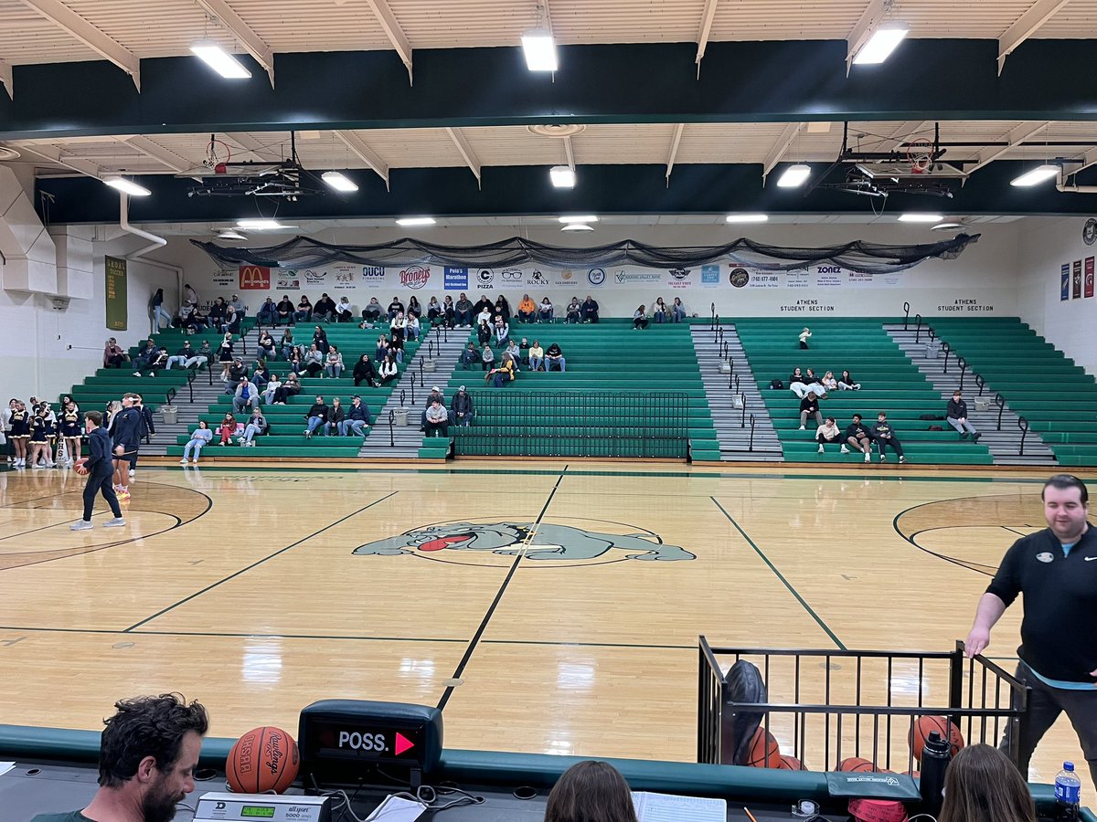 cademan012's tweet photo. At McAfee Gymnasium tonight for a TVC-Ohio matchup between @ACSD_Athletics (8-9, 4-5) and Wellston (4-15, 3-6). @JPretli and I will have the call on 97.3 The Game WATH around 7:00 in the last game for both teams before Selection Sunday.
Listen Live: https://t.co/8uYLk0sP90 https://t.co/lG2bLS6riI