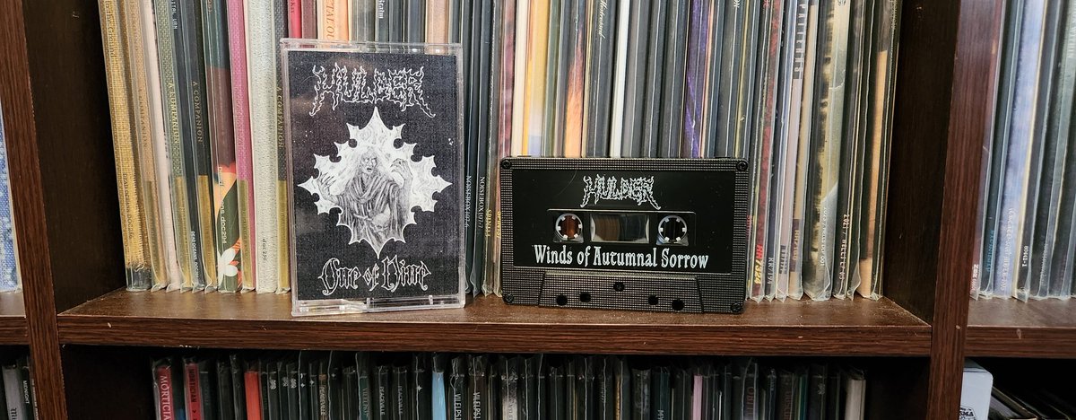 peartnoy's tweet photo. #nowspinning "Winds of Autumnal Sorrow" by Hulder and One Of Nine. A fantastic live split album by two of the best current black metal artists. #hulder #oneofnine #windsofautumnalsorrow https://t.co/2jRrTLfq5b