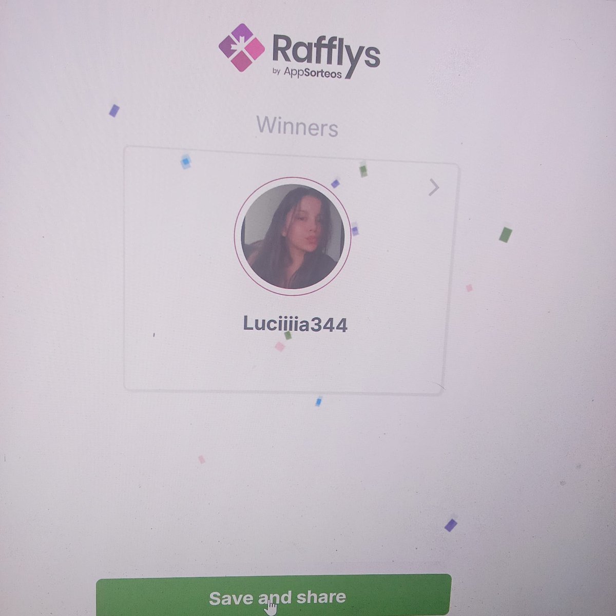 La ganadora del sorteo de los 100c es: <a href="/Luciiiia344/">Lucia L🤍</a> ¡Felicidades! Puedes reclamar tu premio con @AnaB300