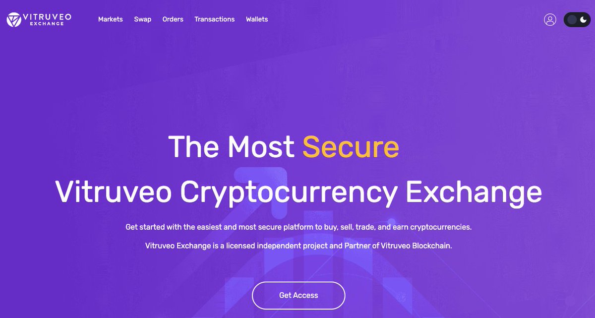 🚀 Introducing <a href="/VTRUexchange/">Vitruveo Exchange</a>  🌐✨

1/ Exciting news! Vitruveo Exchange is now live!  

🎉 A new <a href="/vitruveochain/">Vitruveo Blockchain</a> community-driven project where you can easily &amp; securely swap $VTRU for $USDC or other tokens. 🔄💰