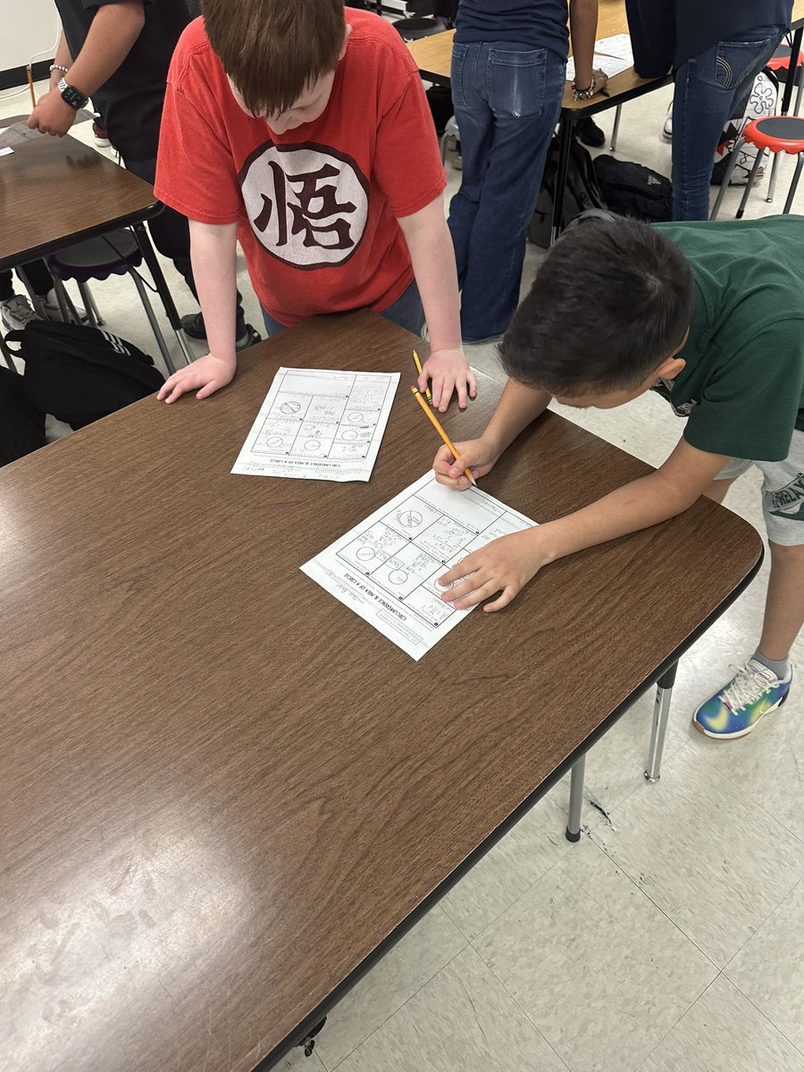 Active engagement in the Math Lab!! <a href="/MrsMeggett/">J Meggett</a> 7th graders exploring circles and solving equations!!
<a href="/NISDZachry/">Zachry MS</a> <a href="/NISDZachryMag/">Zachry Magnet School</a>