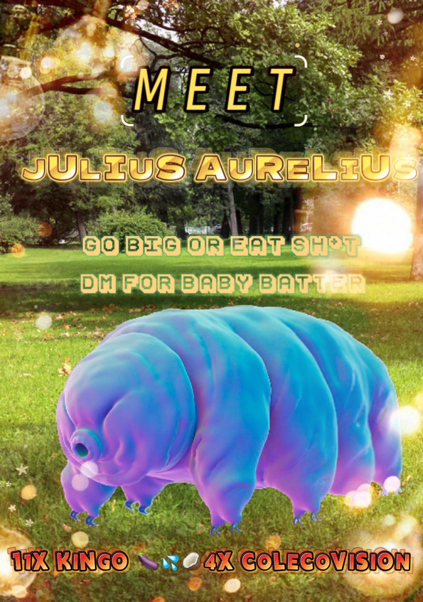 Dodecalypse's tweet photo. Where's the XXL Tardigrade breeding scene? https://t.co/jLuMQ1bNho