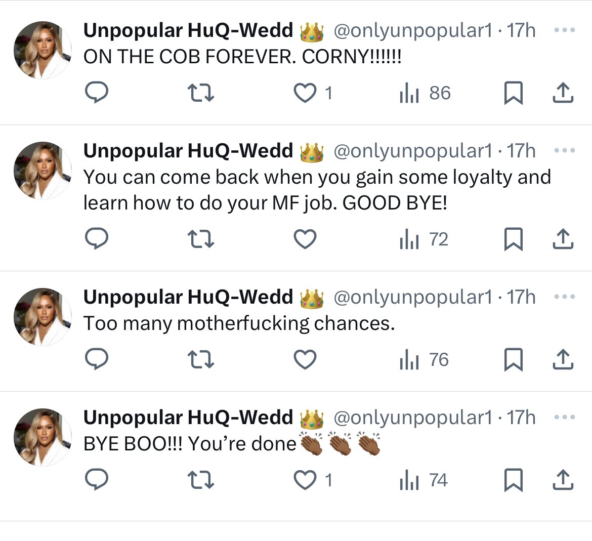 Unpopular dragging unemployment guest of DC 🫖🫖🫖 #ICWDC