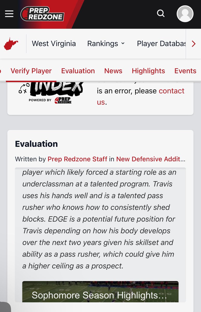 Chase Travis 2027 (@chasetravis__) on Twitter photo Thank you <a href="/PrepRedzoneWV/">Prep Redzone West Virginia</a> for the evaluation!
<a href="/Akingwvu/">Adam King</a>
<a href="/CoachBiserMHS/">Sean Biser</a>
<a href="/MohiganFootball/">Morgantown Mohigan Football</a>
<a href="/OhioValleyPreps/">Ohio Valley Preps</a> Thank you <a href="/PrepRedzoneWV/">Prep Redzone West Virginia</a> for the evaluation!
<a href="/Akingwvu/">Adam King</a>
<a href="/CoachBiserMHS/">Sean Biser</a>
<a href="/MohiganFootball/">Morgantown Mohigan Football</a>
<a href="/OhioValleyPreps/">Ohio Valley Preps</a>