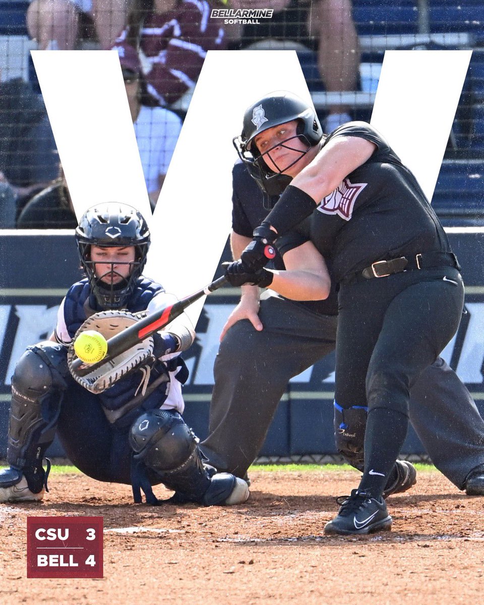 Coach Megan killing it on opening weekend! <a href="/mkoner14/">Megan K</a> 
Big 2 Run Homer to win the game!! 
Go Bellarmine!