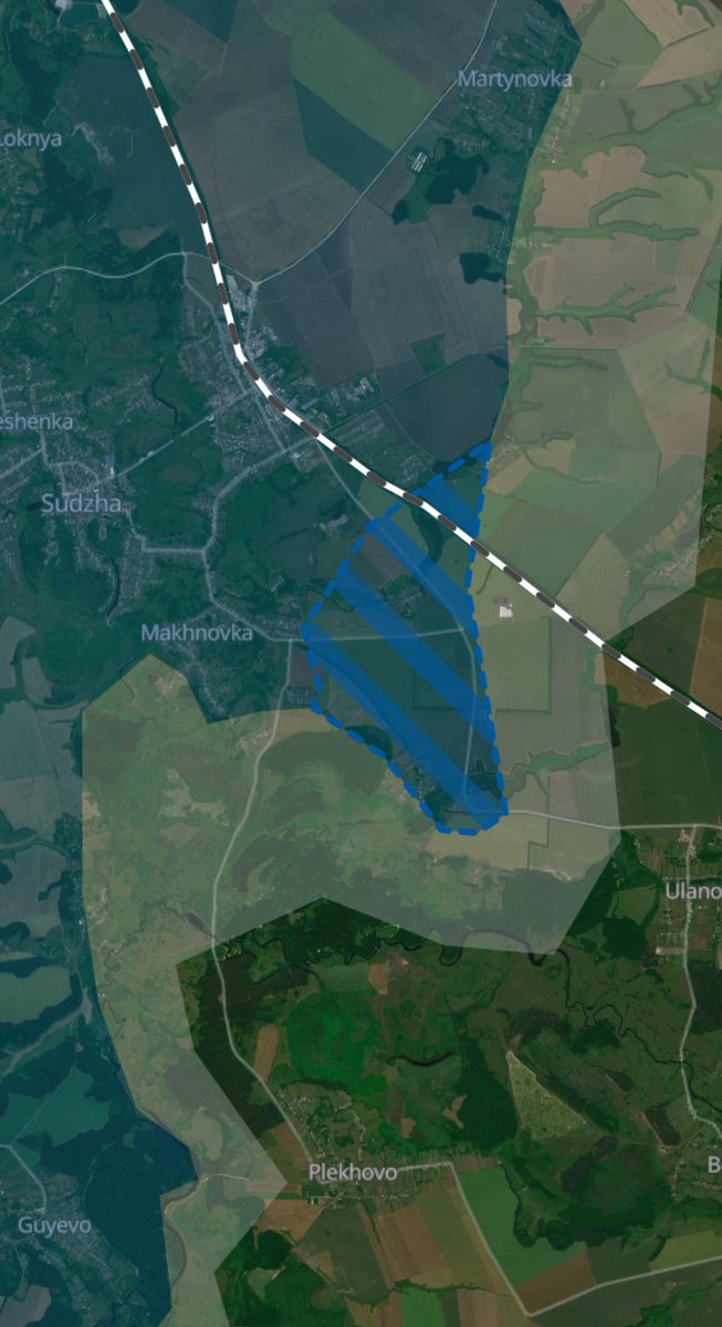 WarTabs's tweet photo. #Ukraine Lagebericht 
5/6/7.02.2025:
-aukeaine mir Geländegewinnen bei  Cherkaska Konopelka in der Region #Kursk.
-Russen rücken in Andriivka Dachne und Uspenivka vor
-Russen rücken bei Yampolivka, Stupochky., Toretsk and Andriivka. https://t.co/iA4fkfZEFb