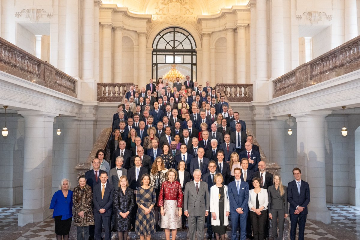 PascalBuffin's tweet photo. It’s a wrap up for 2025 #BEDiploDays. The end of a busy week with fellow Belgian ambassadors for our annual mtg that coincided with the installation of the new Belgian federal government. An excellent opportunity to fine tune our int’l action to defend Belgian interests abroad. https://t.co/WhTCFbrrUH