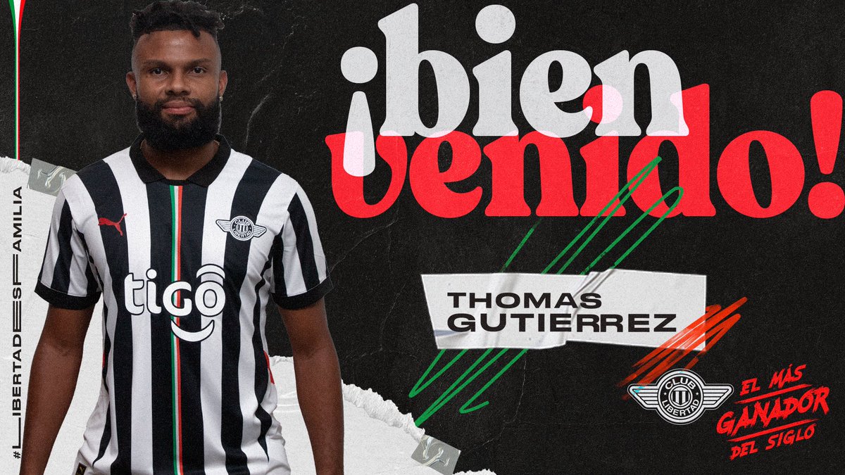 Libertad_Guma's tweet photo. ¡Bienvenido a La Huerta, Thomas!

Thomas Gutiérrez se suma a la familia Gumarela. ⚽️🔝

#VamosGUMA 
#LibertadEsFamilia https://t.co/YTvlAHOHEb