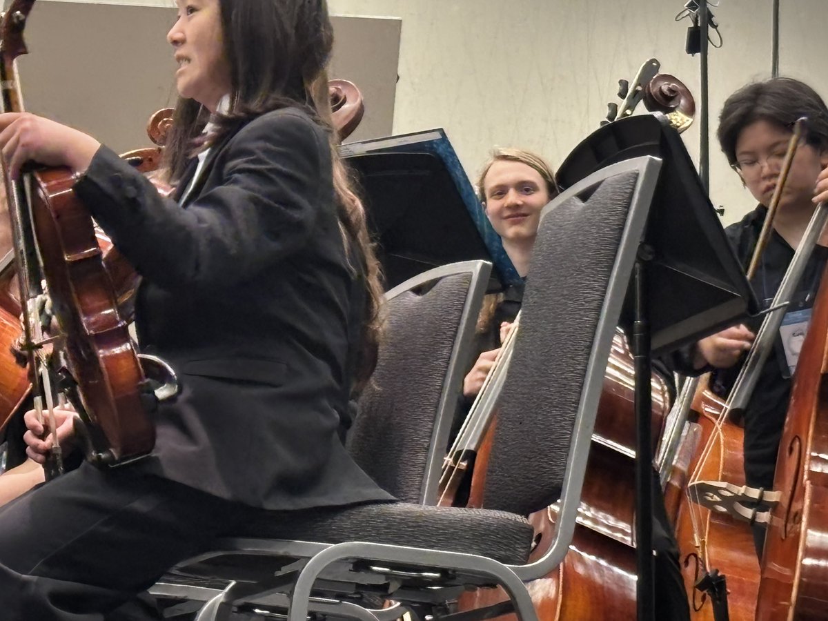 Final dress rehearsal for the OMEA All-State Orchestra! Can’t wait to cheer on junior Aaron during his upcoming performance!! #IHPromise <a href="/IHOrchestras/">Trista Emmons</a>
