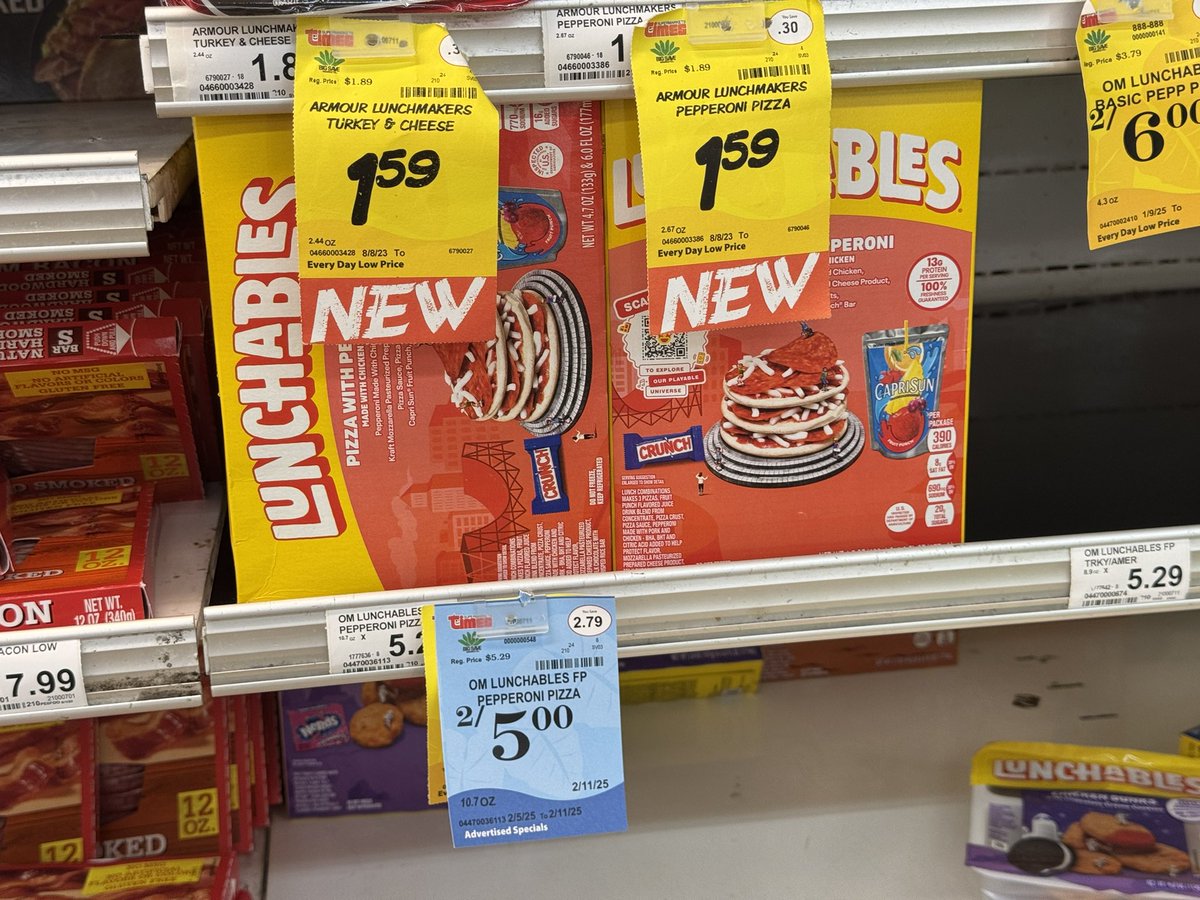 Why is there a lunchly copycat in this store?