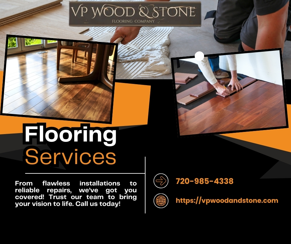 VPWoodStone's tweet photo. Transform your space with VP Wood &amp; Stone! Serving Colorado, we specialize in Flooring Installation &amp; Repairs for hardwood, tile, stone, and more. Let’s bring your vision to life!
✨ #FlooringGoals #HomeRenovation #VPWoodAndStone #ColoradoFloors #FloorInstallation #EcoFlooring https://t.co/C4lhGqKRrU