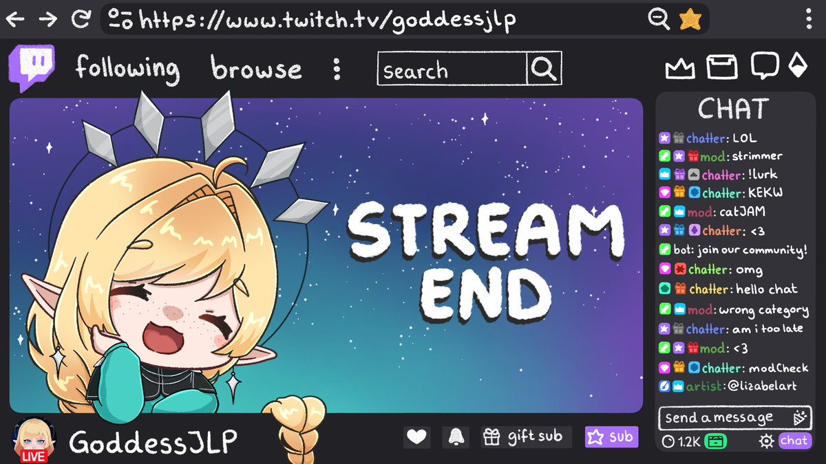 lizabelart's tweet image. a few more ych cuties 💜 

some slots are still open 🔗⤵️