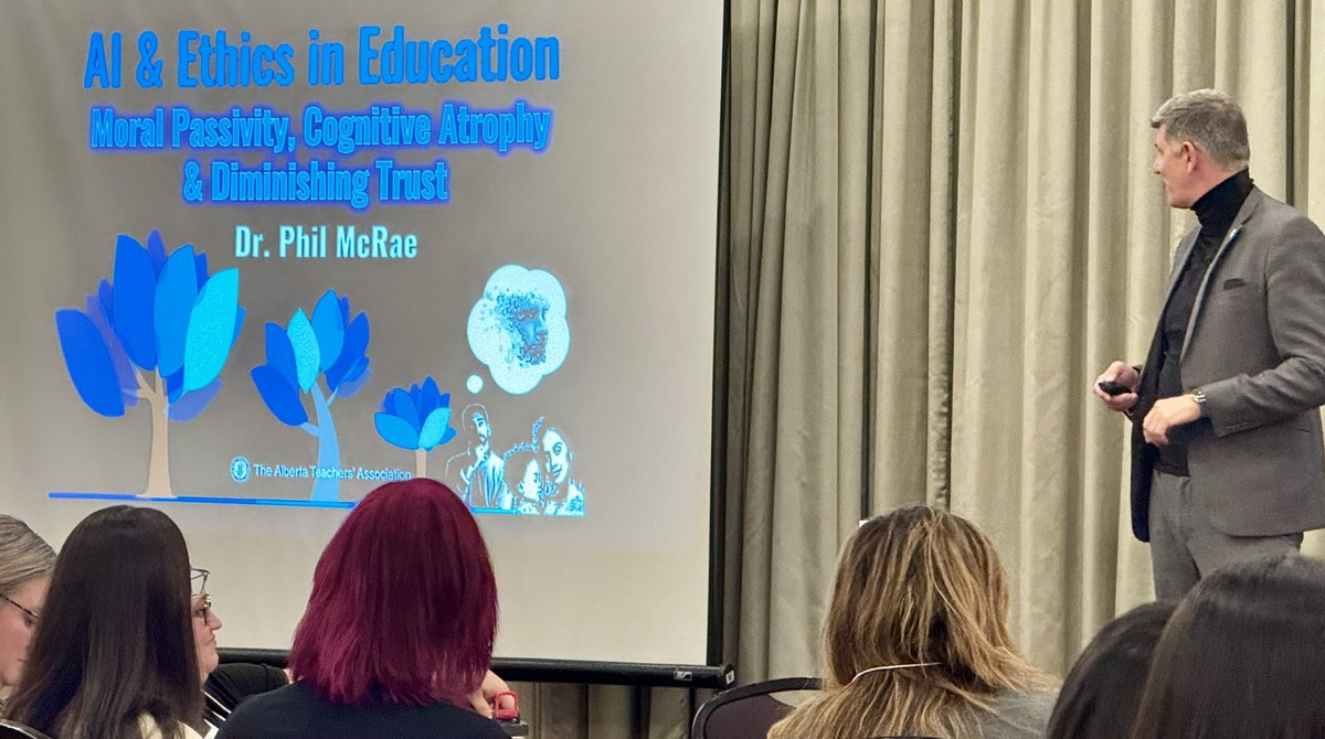 ILEA is happy to be at the OTF Forum this weekend to hear Phil McRae on AI and Ethics in Education.