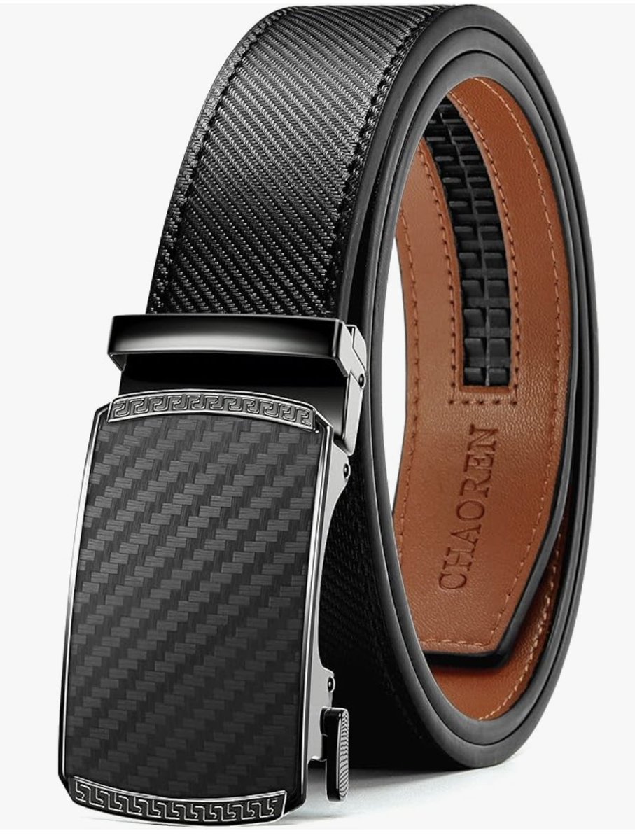 CHAOREN Mens Belt Leather Ratchet Belt - Customizable Fit, Effortless Style (35mm)!!

Link:amazon.com/Ratchet-Genuin…

#menswear #menshealth #mensstyle #Businessman