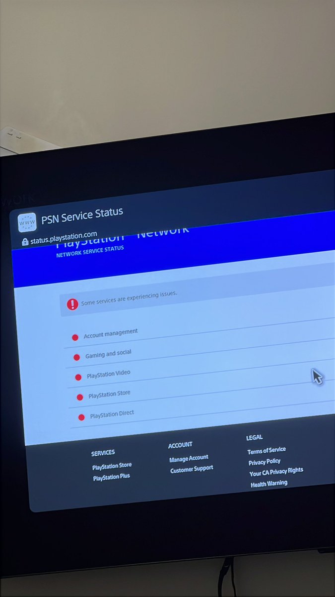 Rifathknight's tweet photo. If anyone is wondering 
Yes PSN DOWN!!! Fix pls @PlayStation 
#PlayStation #sony #ps5 #psdown #sonydown #PlayStation5 #help https://t.co/Yuz4iMvNCD