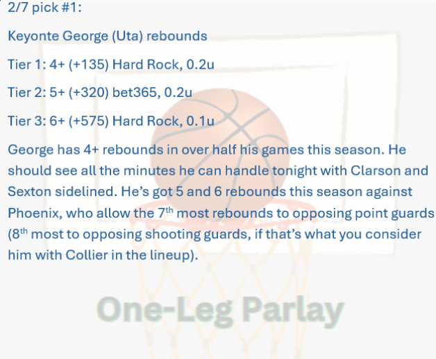 One-Leg Parlay tweet media