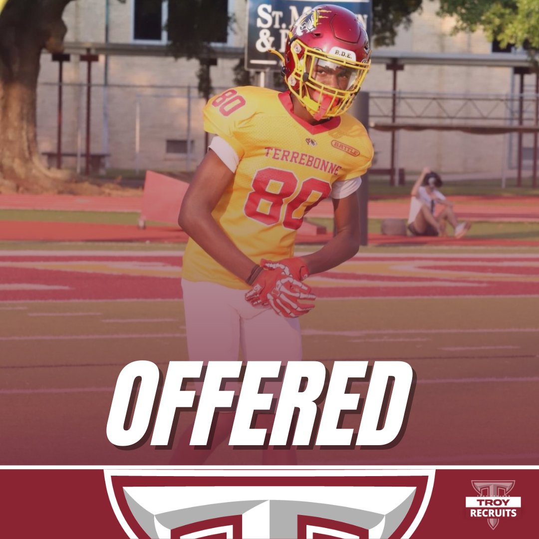 TroyReport (@troy_report) on Twitter photo BREAKING: C/O 2028 <a href="/TroyTrojansFB/">Troy Trojans Football 8x⚔️</a> has offered 6’1 169lbs WR A'khiree Parker @a_khiree from Terrebonne High School. This is Parker's first D1 offer and he is being looked at highly in the 2028 class in Louisiana. #TroyFootball #TroyRecruits #TroyReport BREAKING: C/O 2028 <a href="/TroyTrojansFB/">Troy Trojans Football 8x⚔️</a> has offered 6’1 169lbs WR A'khiree Parker @a_khiree from Terrebonne High School. This is Parker's first D1 offer and he is being looked at highly in the 2028 class in Louisiana. #TroyFootball #TroyRecruits #TroyReport