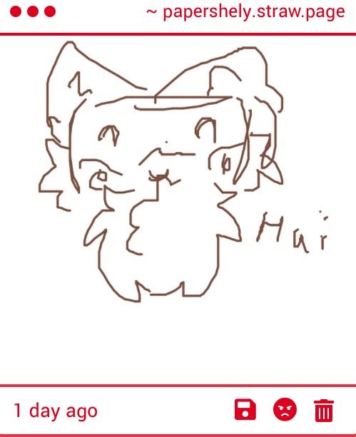 PaperShely's tweet image. HeYlO!!! 

-PaperShely