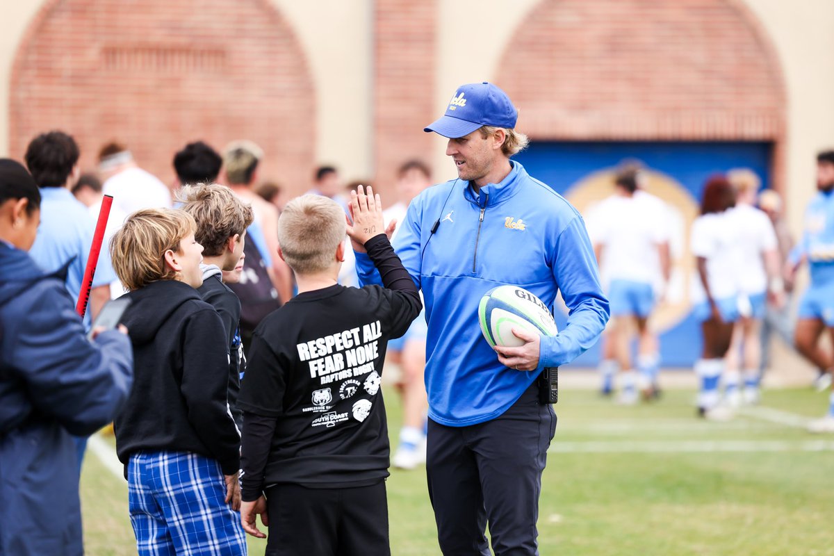 Loving being back on the sidelines with the Bruins. Making some special memories this season. Plenty more to come! #UCLARugby