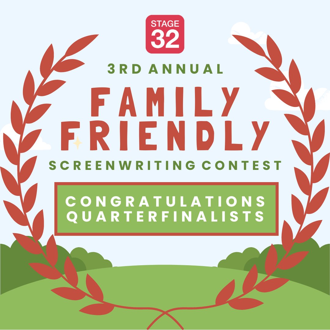 merewalton's tweet photo. Congrats to all the QF! Grateful Off Course/The Non-Swiss Adventures of the Families Robinson is on the list!
Top 3% on Coverfly 2X PAGE SF #IP #FamilyFeature
@Stage32
https://t.co/1frnVUB7ND https://t.co/UW1U2pDymh