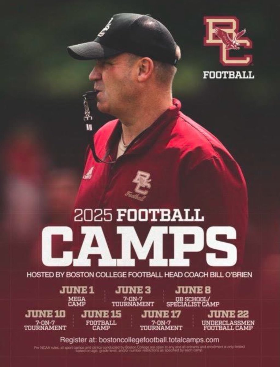 Thank you <a href="/Coach_Sheirer/">Ethan Sheirer</a> for the invite! Can’t wait to compete on June 1st #bc #bostoncollege <a href="/BCFootball/">Boston College Football</a>