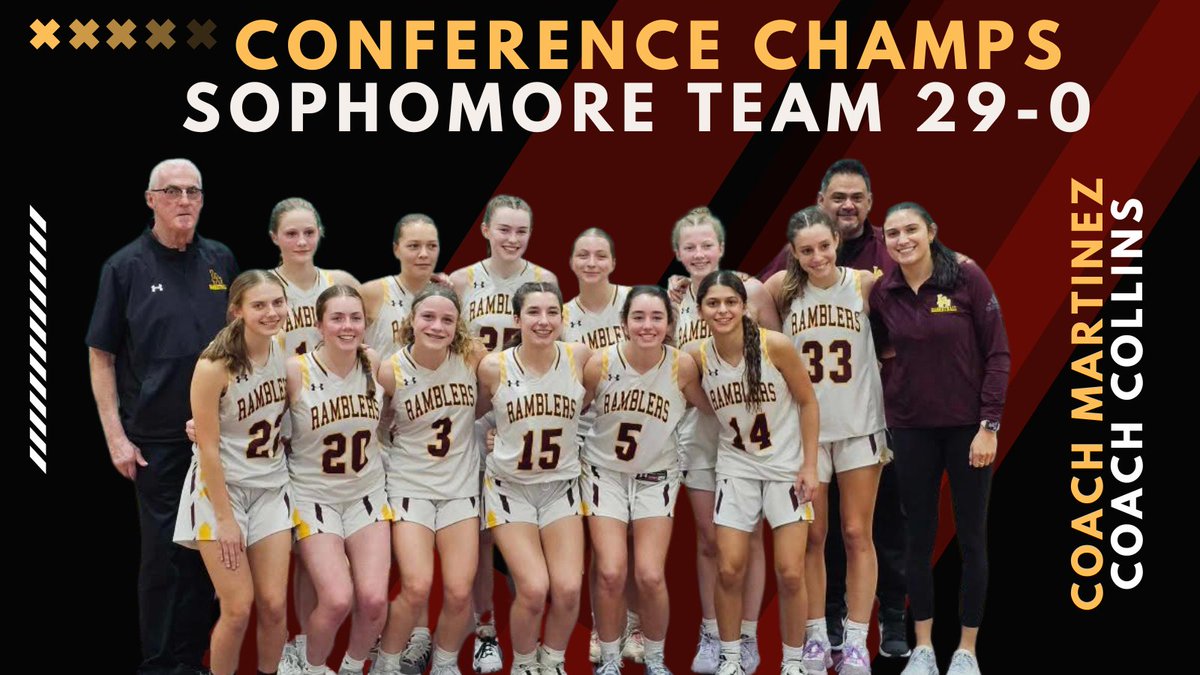 LAGirlsHoops's tweet photo. Congrats to our sophomore team on a great season - undefeated and conference champs. #HardWorkPaysOff https://t.co/QsAGwlWskX