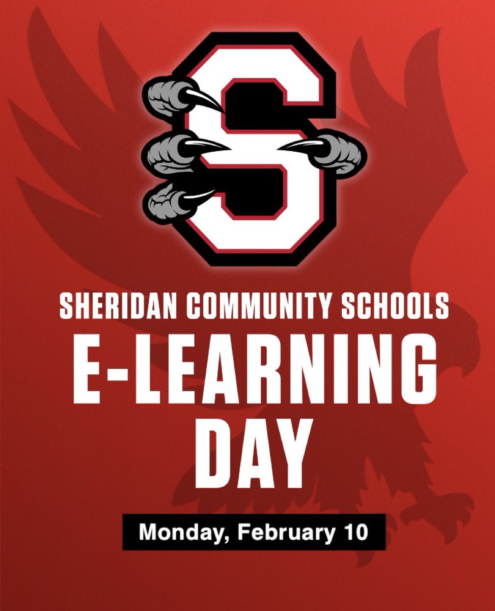 Monday, February 10 is a scheduled e-learning day. This will be an asynchronous school day. An asynchronous learning day is a day when students complete learning activities independently at their own pace. Please have your student check Canvas.