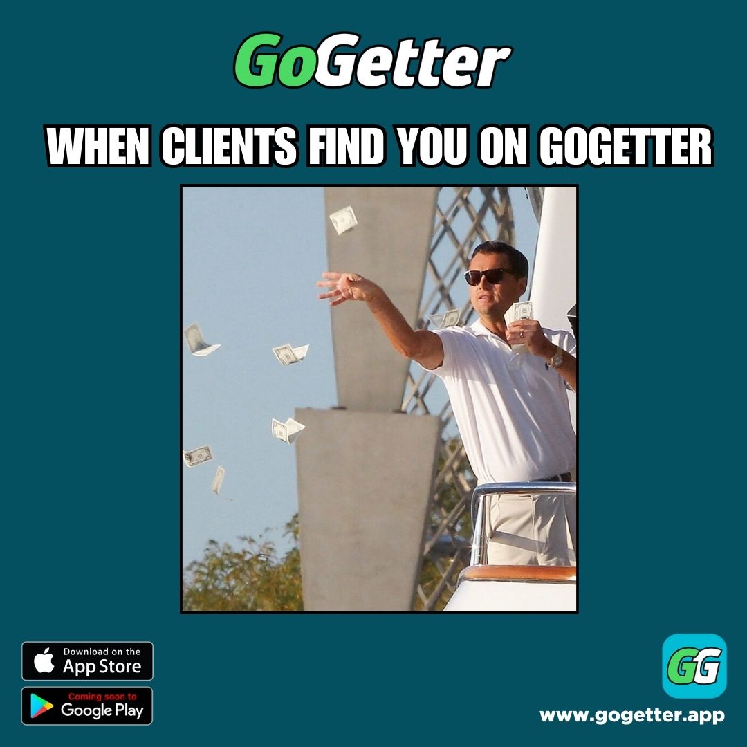 GoGetter_App's tweet image. That moment when clients discover you, book you, and PAY YOU—effortlessly… 😍💰 

#GoGetter #BeYourOwnBoss #SideHustle #EntrepreneurLife #MoneyMoves #FinancialFreedom #SmallBusiness #FreelanceLife #WorkFromAnywhere #GigEconomy #HustleHard #Success #GrindMode #MakeMoney #DreamBig
