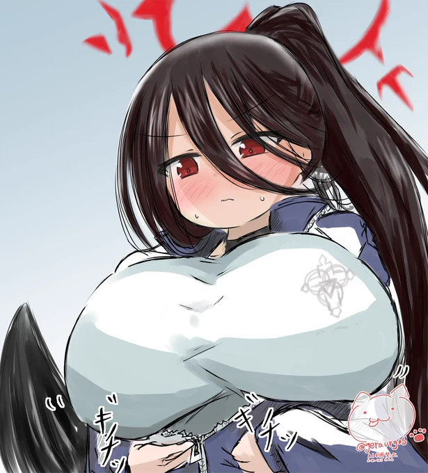 #ブルアカ でかい 
